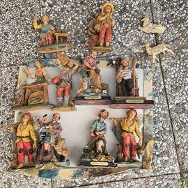 Set Statuine Presepe Mestieri J.M. Poly Collection