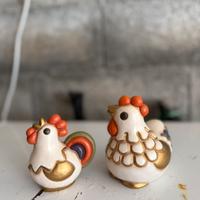 Galline Thun in ceramica
