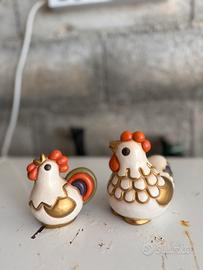 Galline Thun in ceramica