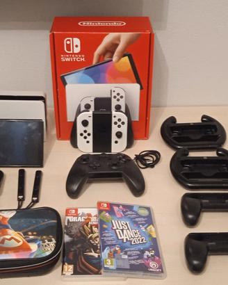 Nintendo switch Oled + Giochi+ Accessori 