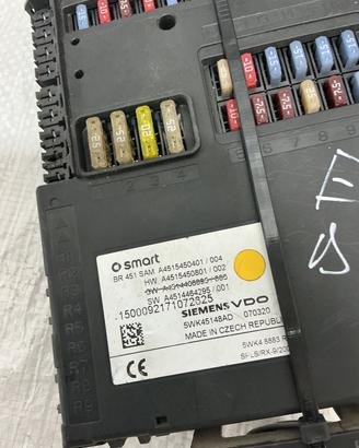 Centralina sam Smart 451 cod A 4515450401/004