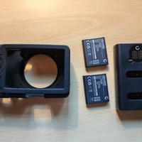 Ricoh GR III COver + 2 Batterie + Carica Batterie