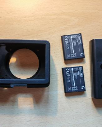 Ricoh GR III COver + 2 Batterie + Carica Batterie