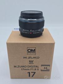 OM SYSTEM M.ZUIKO 17 F1.8 II