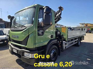 Eurocargo 160e25 gru e cassone 2016 euro 6