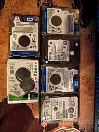 Lotto HDD 2.5 500gb pezzi 5