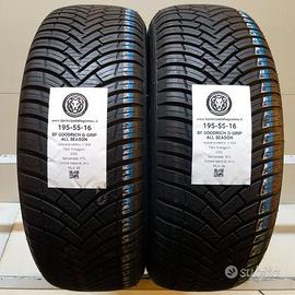 2 gomme 195 55 16 bf goodrich a11438