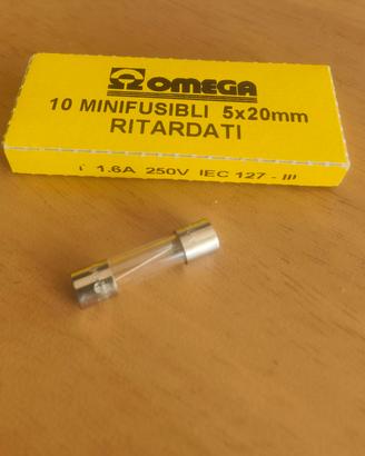 Omega Fusibili 1.6A 250V
