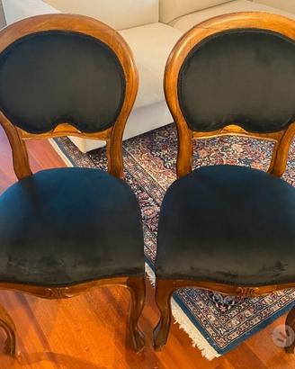 Sedie stile classico come nuove