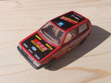 Modellino Bburago Fiat Uno Rally 1/43