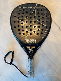 Starvie Black Titan 2026 racchetta padel