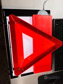 Triangolo d'emergenza auto - NUOVO mai usato
