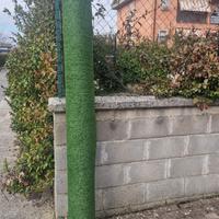 Tappeto sintetico verde  lungo 3, 90 , largo  2 m