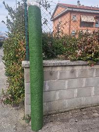 Tappeto sintetico verde  lungo 3, 90 , largo  2 m