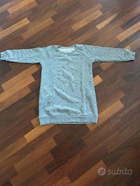 Felpa bimba grigia marca Sun 68 - 8 anni