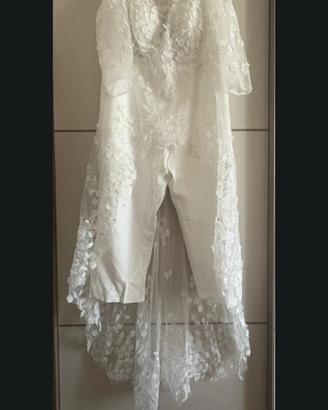 Abito da sposa - Tuta intera Jumpsuit