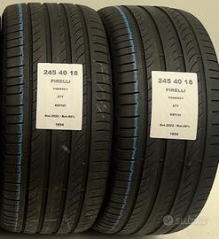 2 GOMME 245 40 18 PIRELLI A1654