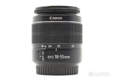Obiettivo canon EFS 18x55 mm
