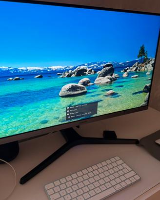 Samsung Monitor  (U28R552), Flat, 28",  (UHD 4K)
