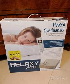 Coperta Elettrica Relaxy Imetec Nuova matrimoniale