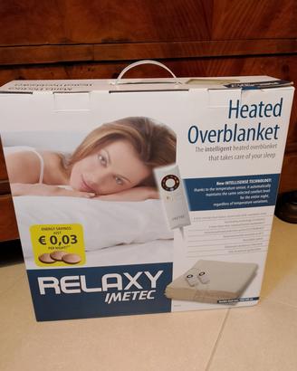 Coperta Elettrica Relaxy Imetec Nuova matrimoniale