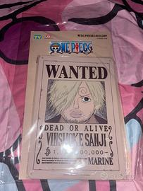 Metal poster one piece - Sanji