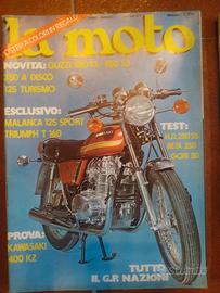Rivista LA MOTO numero 3 anno 1975