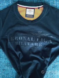 T shirt "AERONAUTICA MILITARE" tg. S, usato TOP