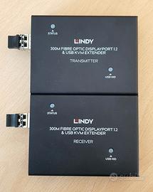 Professional KVM extender per fibra ottica 300m
