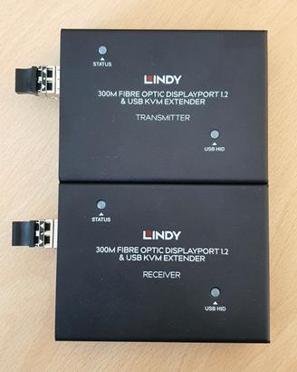 Professional KVM extender per fibra ottica 300m