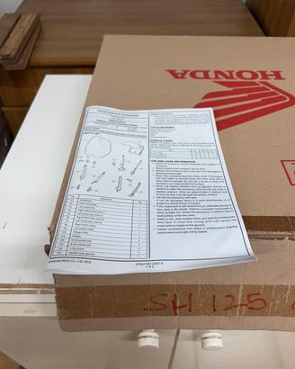 Parabrezza per Honda 125