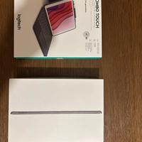 Ipad 7 Grigio 128Gb con Logitech Combo e Pencil