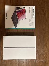 Ipad 7 Grigio 128Gb con Logitech Combo e Pencil