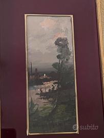 Due quadretti 30x18 Lucio Cargnel