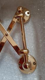 Specchio ottone placcato oro