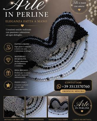 Reggiseno decorativo con perline
