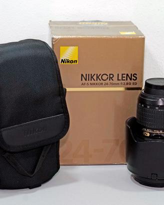 Obbiettivo Nikon 24-70 f-2,8