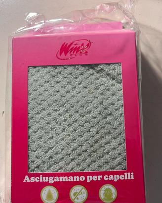 Winx Club Asciugamano Capelli + Fazzoletti