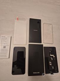 Samsung S23 128gb Black nero 2 anni, come nuovo