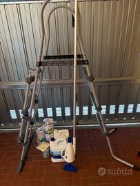 Scaletta 3 gradini x piscina