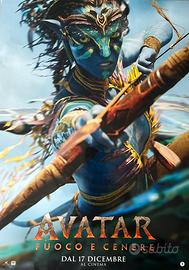 Poster da collezione Film ‘AVATAR fuoco e cenere‘