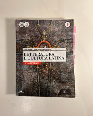 Letteratura e cultura latina 3 Conte Pianezzola