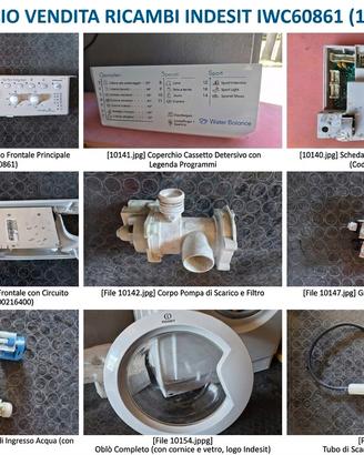 Ricambi Indesit IWC 60861 - Elettronica