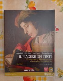 Libro di letteratura "Il piacere dei testi 2"