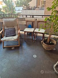Set terrazzo /giardino