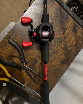 Combo bass abu garcia max x 10/30gr