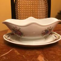 Salsiera in porcellana Limoges