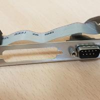 STAFFA PRESA D SUB 9 PIN MASCHIO IDC 10 P FEMMINA 