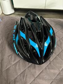 Casco KASK Mojito bici da corsa MTB nero/azzurro