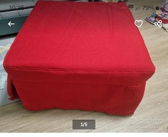 Puff pieghevole letto